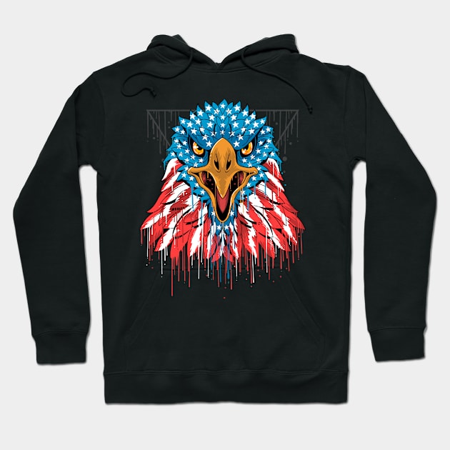 American Eagle Shirt Hoodie by YousifAzeez